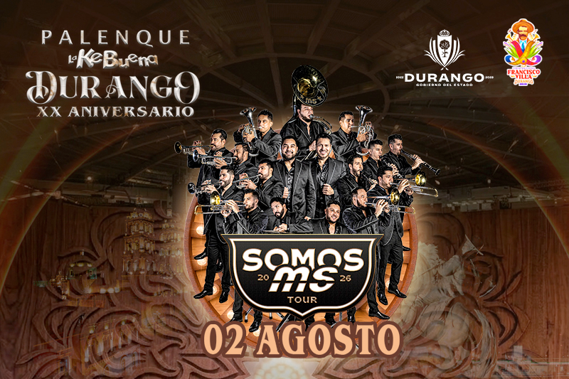 boletos Banda MS Palenque Durango 2026