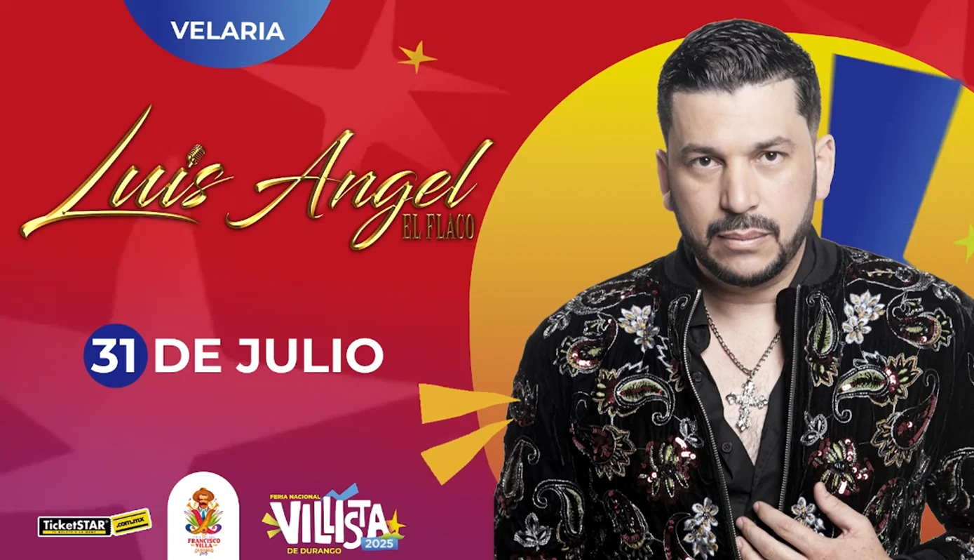 boletos Luis Angel el Flaco Velaria Feria Durango 2025