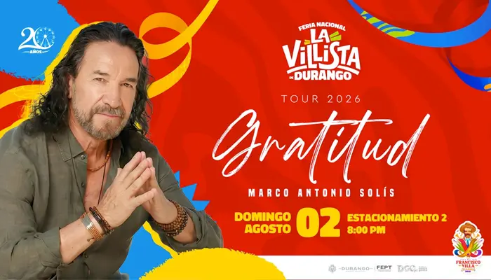 boletos Marco Antonio Solis Velaria Feria de Durango 2026